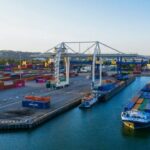 CMA CGM Reveals Plan for Electric Container Barge Service on Rhône River