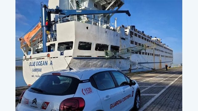 Italian Coast Guard Finds 54 Deficiencies After Saving Livestock Carrier