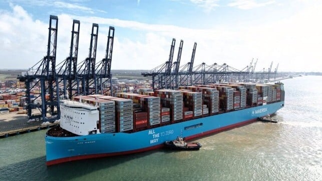 Maersk Predicts Difficult Times for Industry After a Strong Performance