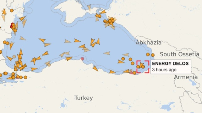Some Black Sea Tankers Are Hugging the Turkish Coast for Protection